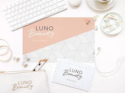 Luno Beauty Branding beauty branding fashion graphic design instagram logo rebrand