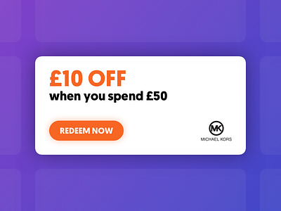 Bold coupon pod on deals website 061 blue bold buy coupon dailyui discount loud orange product purple