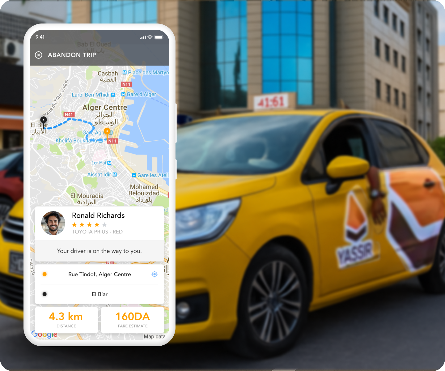 YASSIR: Algeria's First Ride-Hailing App algeria appdesign designimpact designthinking emergingmarkets mobileapp mobileux productdesign productstrategy ridehailing transportationdesign trustdesign userexperience userinterface userresearch uxdesign