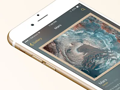 Art Gallery App Concept app app design concept inspiration ios iphone mobile mobile app mockup ui ui design ux