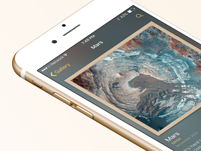 Art Gallery App Concept app app design concept inspiration ios iphone mobile mobile app mockup ui ui design ux