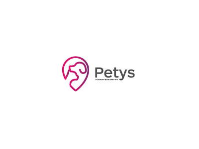 Petsy Logo animal care animal health animal logo branding cat logo dog cat logo dog logo logo desing pet care vet doc vet pet