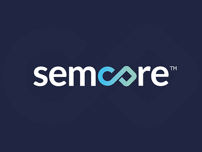 Loop logo core design endless graphic implemented logo loop trajlvo