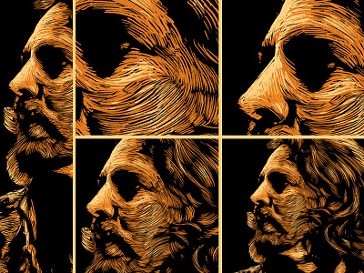 Portrait unique style artwork - Eddie Vedder art barmalisirtb design eddie vedder music musician pearl jam people vocalist