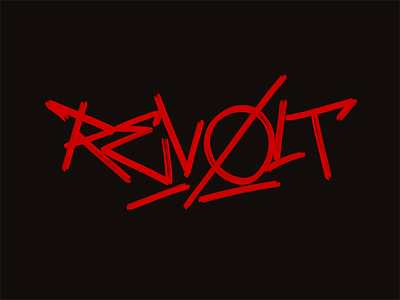 Revolt calligraphy freehand handwriting handwritten kaligrafia lettering liternictwo litery powerscripts script typografia typography