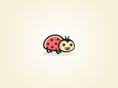 Smiley Bug Logo Icon adobe illustrator cartoon design icon icondesign illustration logo logodesign