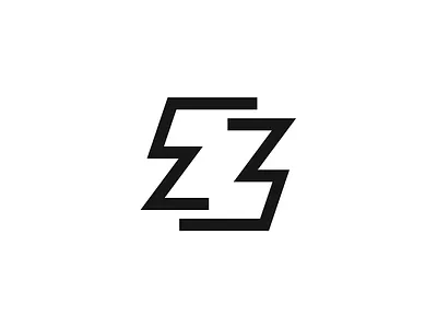 Z exploration icon illustration letter lines logo mark symbol vector z