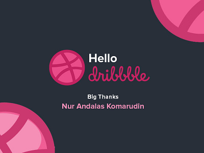 Hello Dribbble debut firstshot hello