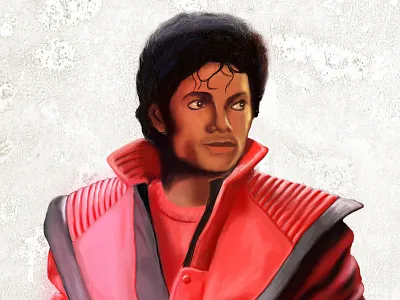 Michael Jackson portrait drawing .king of pop jackson michael michael jackson portrait