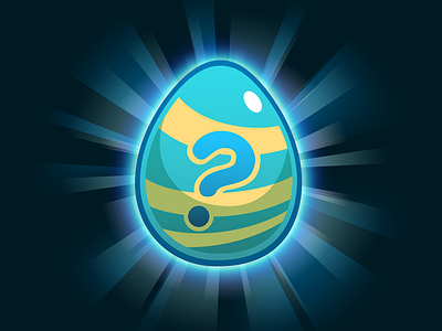 Egg Icon egg gift icon prize question mark surprise ui xg