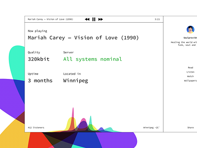 Status page music status page stream