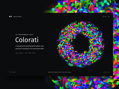 20171126-UI bezier black code colorati colourfull design flower generative processing programming sketch ui