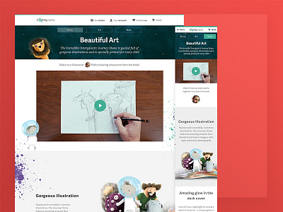 The Incredible Journey creative design designer digital freelance freelancer interactive interactive design ui ux web design