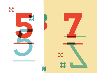 Counting down with fun II graphic design poster typography