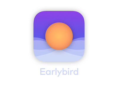 Daily UI #005 - App Icon 005 alarm app dailyui icon ios logo rise sun