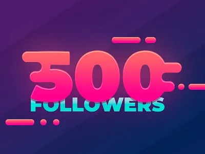 500 Followers followers