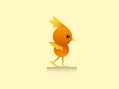 Torchic adobe illustrator gradient illustration niantic nintendo pokemon pokemongo video game