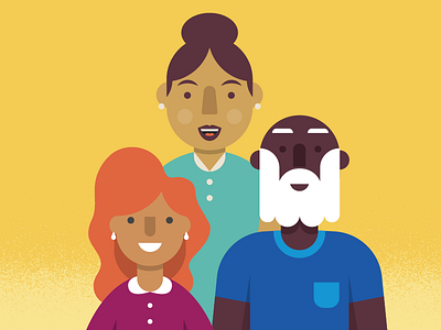 Happy People illustration people vector