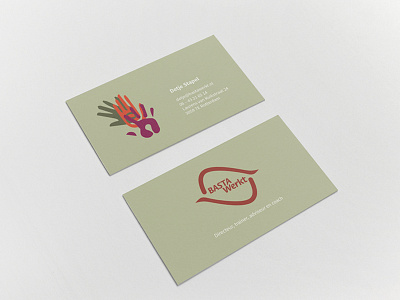 Basta Werkt Corporate Identity business card corporate identity logo