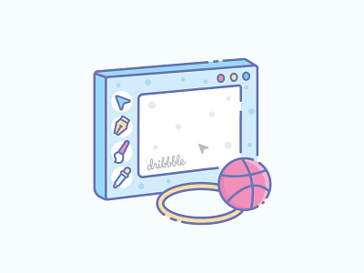 Illustrator Backboard backboard basketball debut