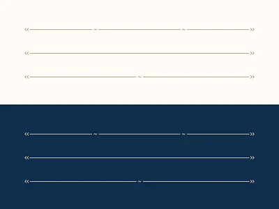 Text-only dividers border break decoration divider text