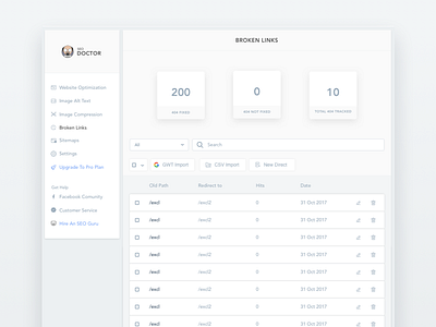 SEO Doctor on Shopify dashboard doctor icon kudobuzz seo shopify simple tools