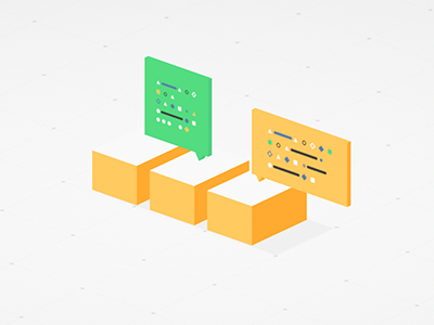 Talking Boxes 3d box chat flat