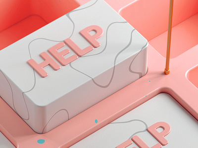 HelpU 3d art cinema4d digital render