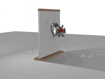 Houdini Destruction Tests destruction fracture houdini voronoi