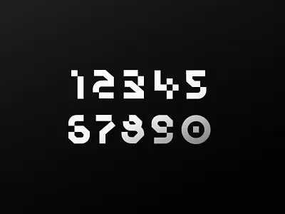 Technik - Display Font future tech technology type typeface typography