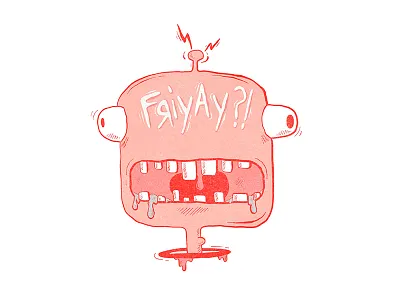 Hungry for Friday alien animation character characterdesign funny illustration illustrator outerspace space ufo