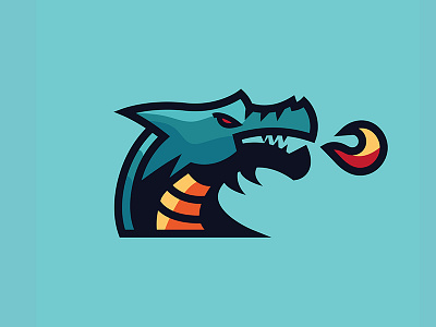 Dragon icon icondesign illustrator lineicon logo logodesign vector vector art