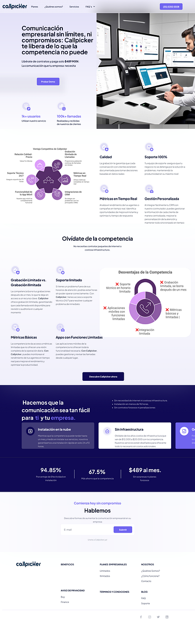 Ejemplo Landing Page prototipo