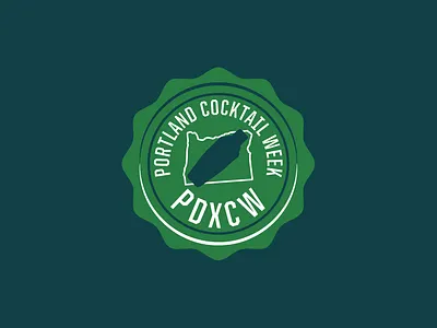Portland Cocktail Week - PDXCW badge pdxcw portland