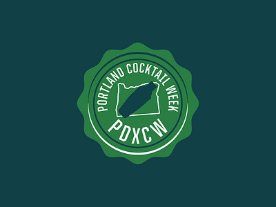 Portland Cocktail Week - PDXCW badge pdxcw portland