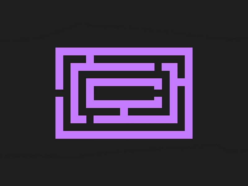 Maze construction grid maze pieces