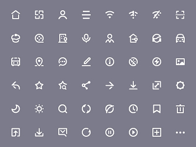 Icons apps browser homepage icons imake makemake manager sketches small icons white icons wifi