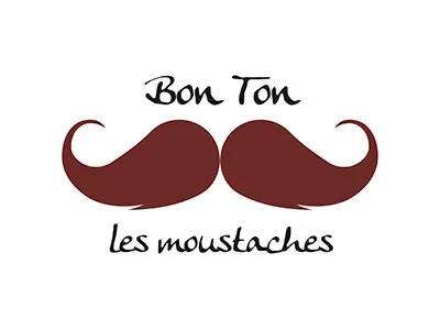 Bon Ton les Moustaches brown bustina francese marrone moustaches pulizia rinfrescante