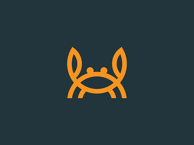 Crab Logo Design animal crab crab logo dainogo food golen ratio logo logo design monogram sea tutorial youtube