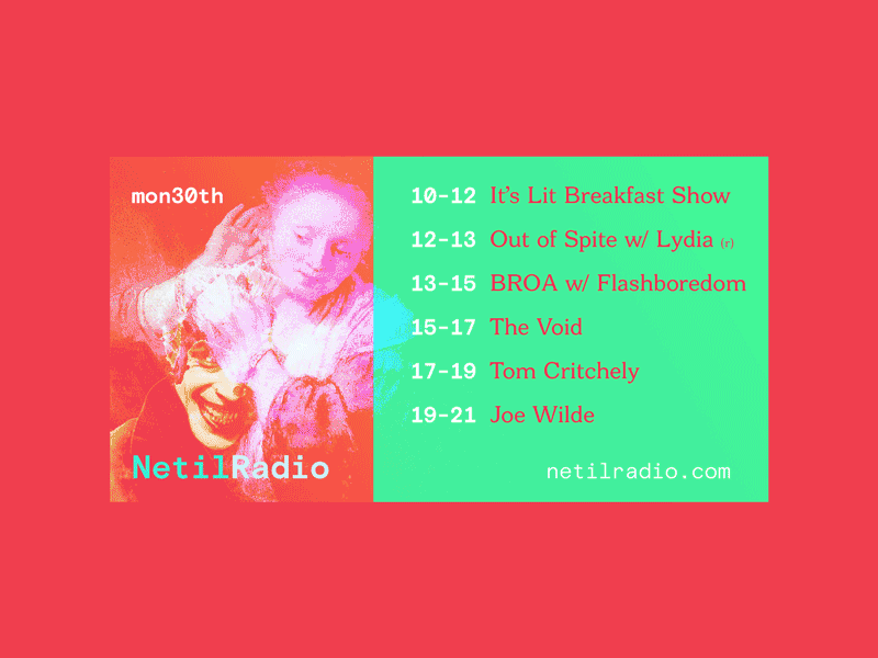 Netil Radio // Schedule Artworks artwork independent music netil radio schedule social