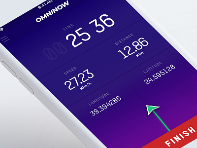 OMNINOW // Second Screen // Go extreme app data extreme gopro ios iphone map mobile design sports user experience user interface web