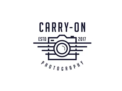 camera + wings badge design designs icon illustration illustrator logo logos monogram pictogram type vintage