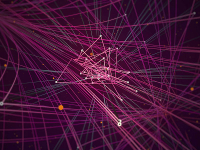 Stardust Lines ae after effects geometric lines mograph motion graphics particles stardust web