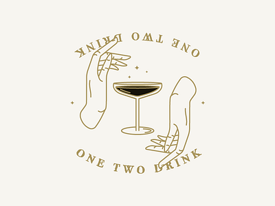 One Two Drink cocktail drinks hands