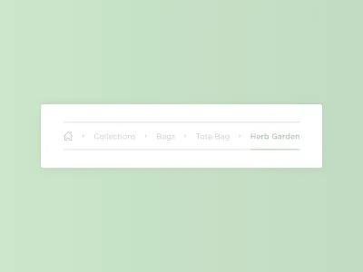 Day 56 – Breadcrumbs 056 breadcrumbs clean concept dailyui flat home minimal navigation uidesign user interface web