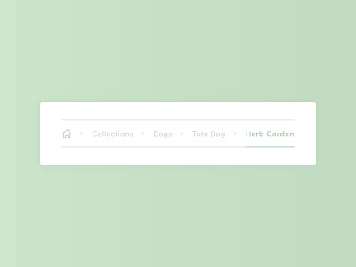 Day 56 – Breadcrumbs 056 breadcrumbs clean concept dailyui flat home minimal navigation uidesign user interface web