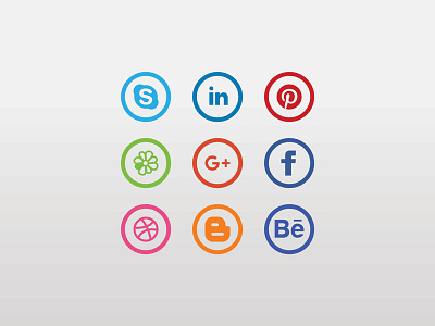 Day 55 – Icon Set 055 brand dailyui icon icon set identity package set social media uidesign user interface variety