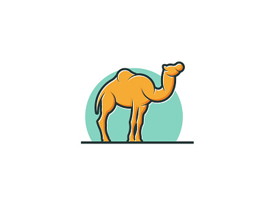 Camel animal brand camel icon identity logo sign symbol