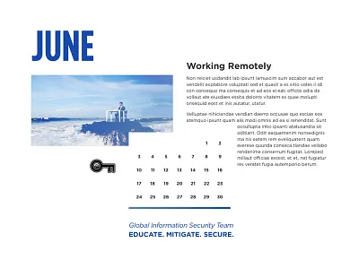 Information Security Calendar 2018 calendar desktop information information security it security wallpaper