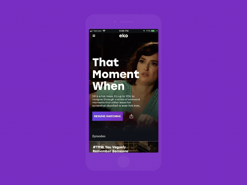 Eko Ios App ios mobile native ui ux